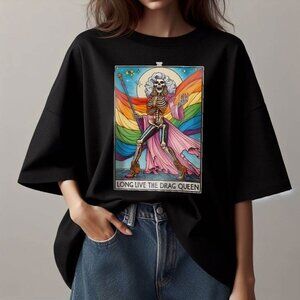 Long Live The Drag Queen Shirt, Funny Tarot Card Shirt